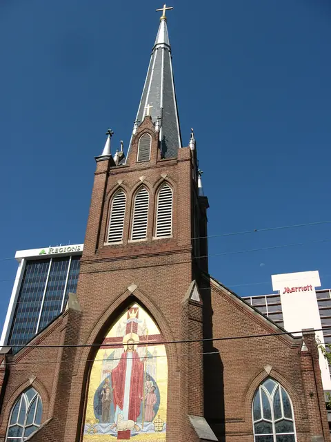 Photo: Ken Lund, CC BY-SA 2.0 Cathedral of Saint Peter the Apostle, Jackson