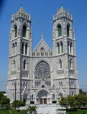 Photo: Jim.henderson, CC0 Cathedral Basilica of the Sacred Heart, Newark