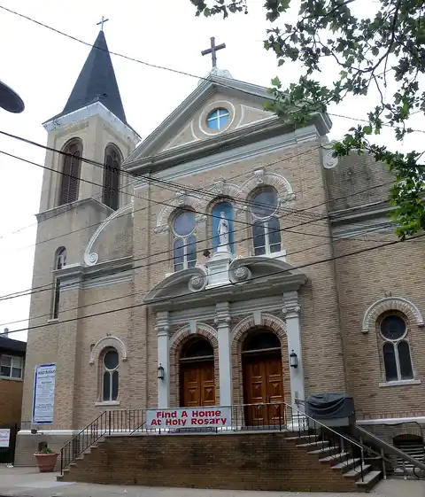 Photo: Jim.henderson, CC0 Holy Rosary Parish, Jersey City