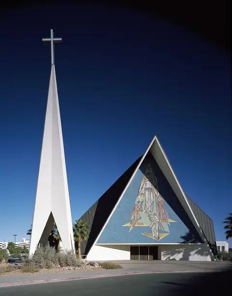 Photo: Carol M. Highsmith, Public domain Guardian Angel Cathedral, Las Vegas