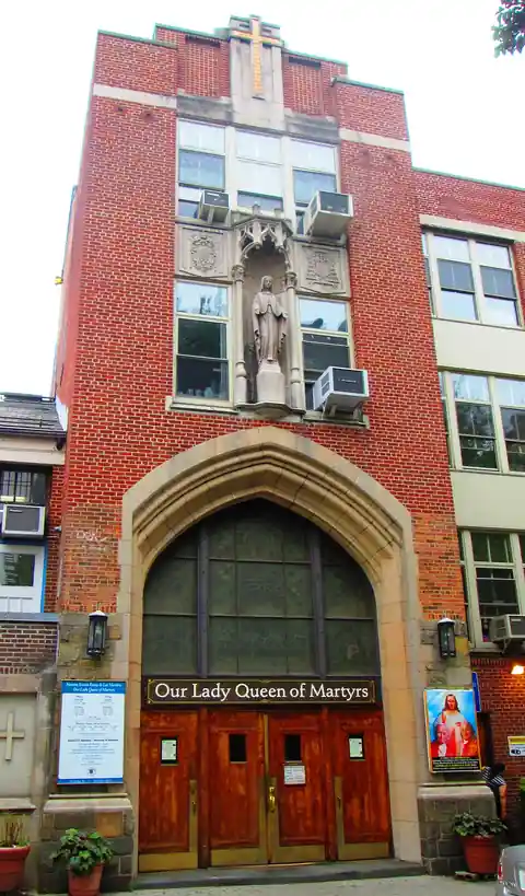 Photo: Beyond My Ken, CC BY-SA 4.0 Our Lady Queen of Martyrs, New York