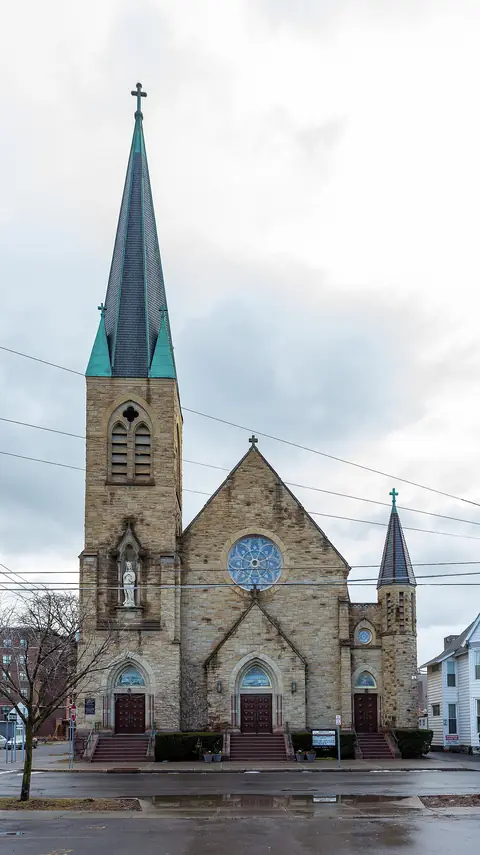 Photo: Kenneth C. Zirkel, CC BY-SA 4.0 Immaculate Conception, Ithaca
