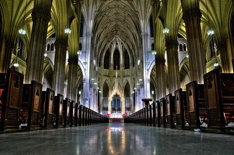 Photo: Steve Kelley, CC BY 2.0 St. Patrick's Cathedral, New York